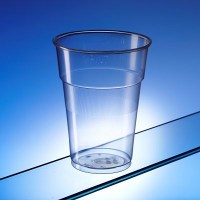 Recyclable Plastic Beer Glass 20oz / 57cl Polypropylene